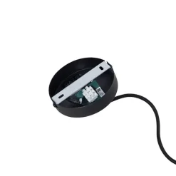 Design runde Hängelampe schwarz 30 cm - Wire Dos