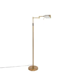 Design Stehleuchte Bronze inkl. LED mit Touch Dimmer - Notia