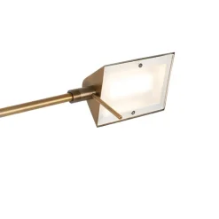Design Stehleuchte Bronze inkl. LED mit Touch Dimmer - Notia
