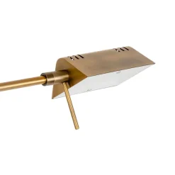 Design Stehleuchte Bronze inkl. LED mit Touch Dimmer - Notia