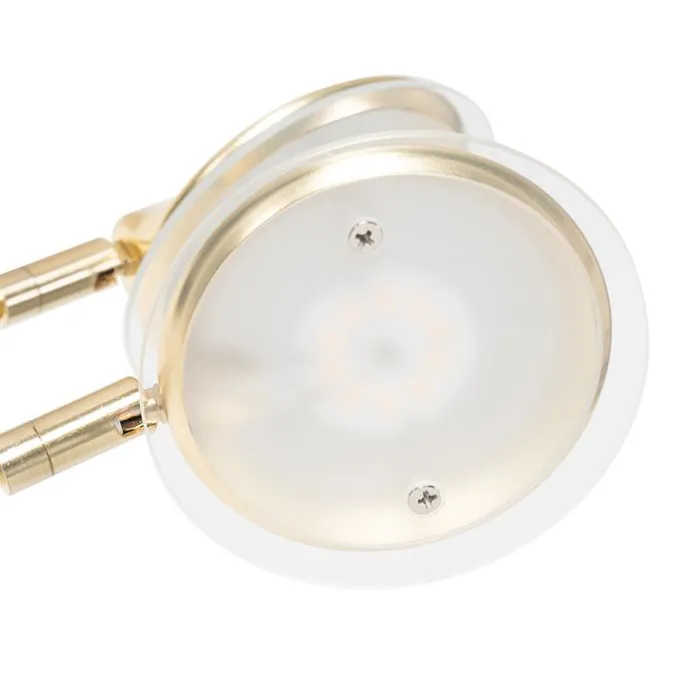 Design Stehleuchte Messing inkl. LED 5-flammig - Sixties Trento