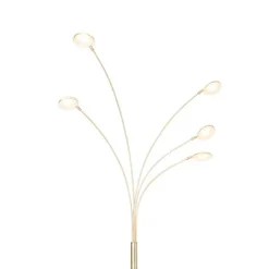 Design Stehleuchte Messing inkl. LED 5-flammig - Sixties Trento