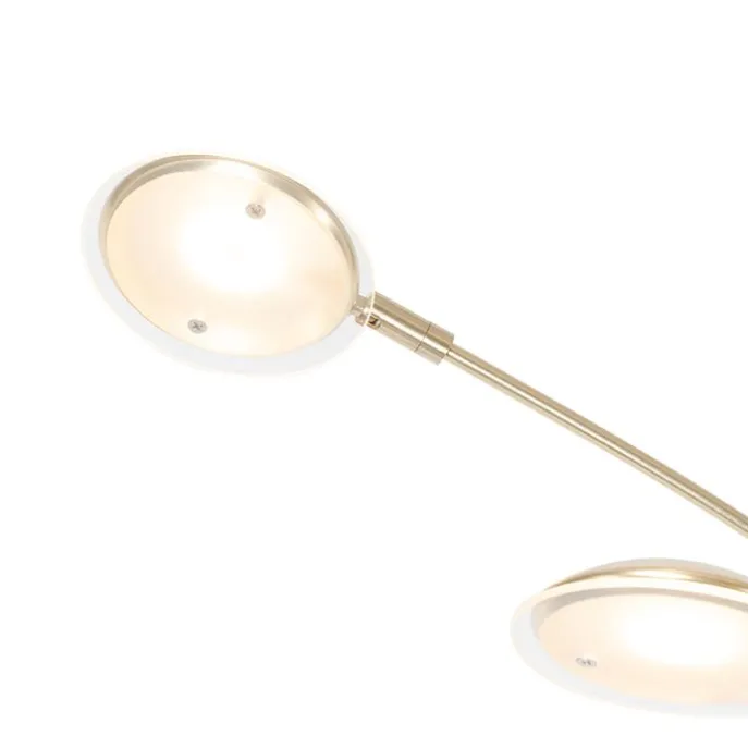 Design Stehleuchte Messing inkl. LED 5-flammig - Sixties Trento