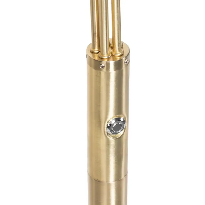 Design Stehleuchte Messing inkl. LED 5-flammig - Sixties Trento