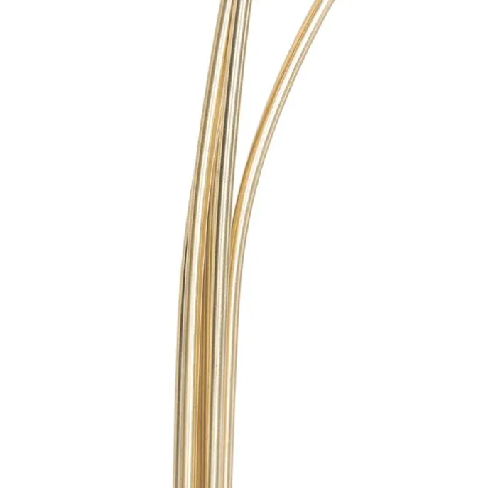 Design Stehleuchte Messing inkl. LED 5-flammig - Sixties Trento