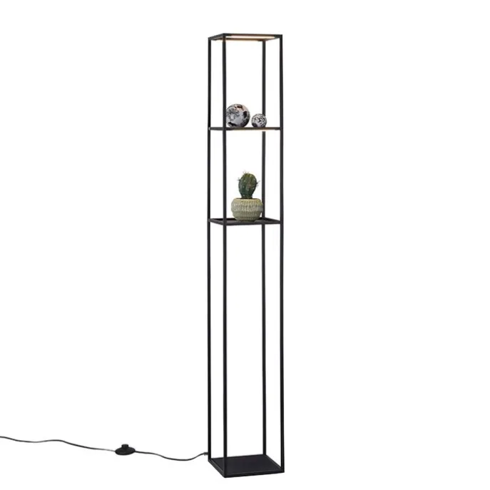 Design Stehleuchte schwarz inkl. LED mit Touchdimmer - Jitske