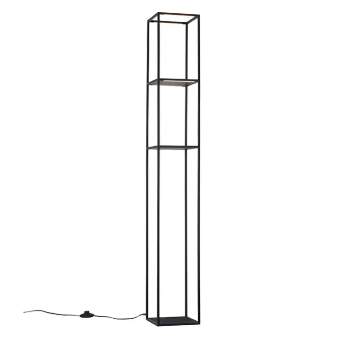 Design Stehleuchte schwarz inkl. LED mit Touchdimmer - Jitske