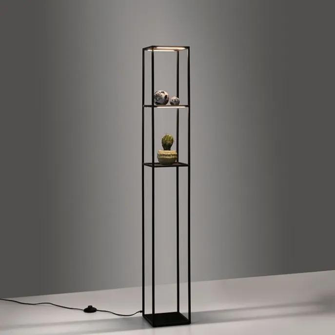 Design Stehleuchte schwarz inkl. LED mit Touchdimmer - Jitske