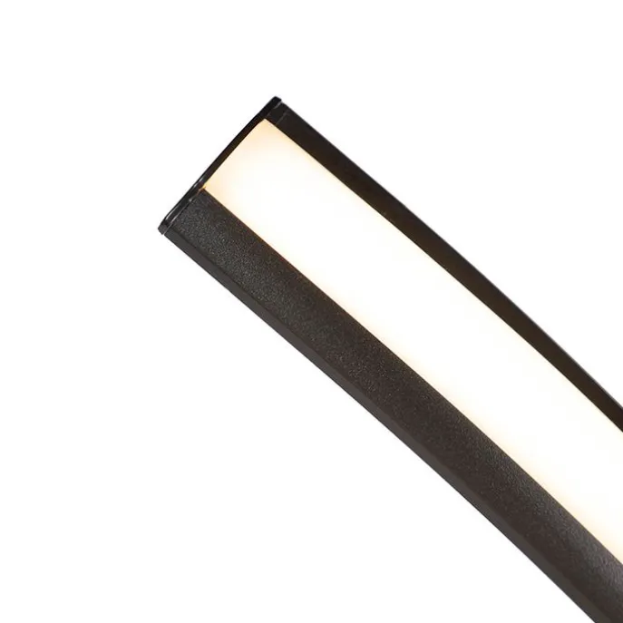 Design Stehleuchte schwarz inkl. LED und Dimmer - Twisted