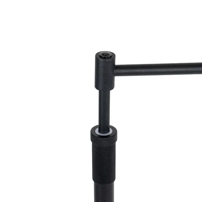 Design Stehleuchte schwarz inkl. LED mit Touch Dimmer - Notia