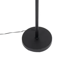 Design Stehleuchte schwarz inkl. LED mit Touch Dimmer - Notia