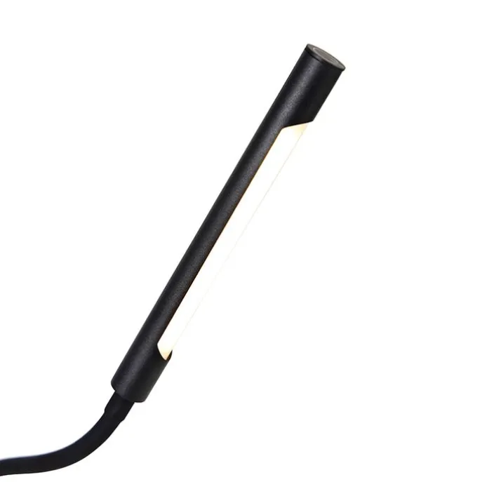 Design Stehleuchte schwarz inkl. LED mit Touchdimmer - Palka