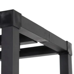 Design Stehleuchte schwarz 3-Licht - Käfig