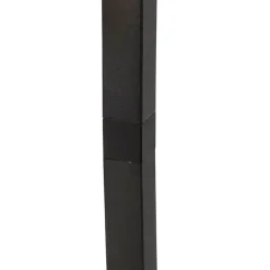 Design Stehleuchte schwarz 3-Licht - Käfig