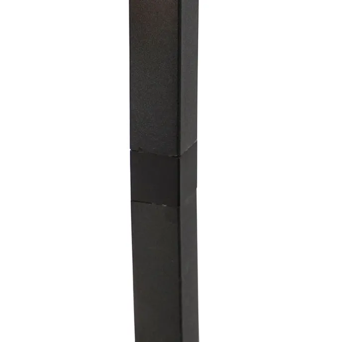 Design Stehleuchte schwarz 3-Licht - Käfig