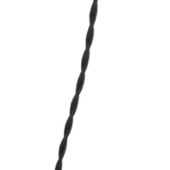 Design Stehleuchte schwarz 3-Licht - Käfig