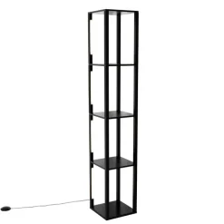 Design Stehleuchte schwarz inkl. LED 3 Stufen dimmbar - Tianna