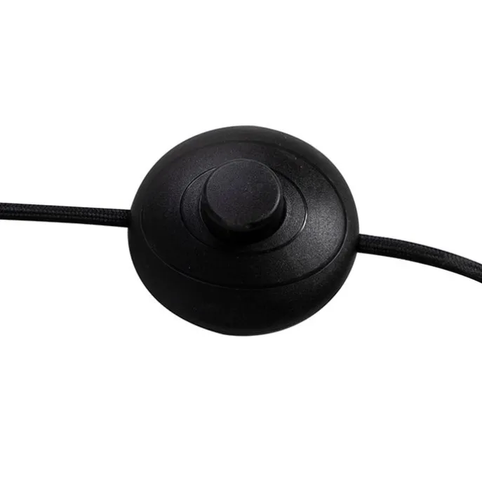 Design Stehleuchte schwarz 5-Licht - Sixties Marmo