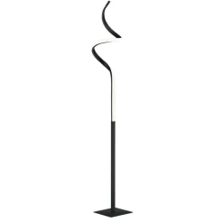 Design Stehleuchte schwarz inkl. LED 3-stufig dimmbar - Koers