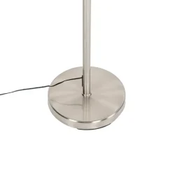 Design Stehleuchte Stahl inkl. LED mit Touch Dimmer - Notia