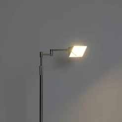 Design Stehleuchte Stahl inkl. LED mit Touch Dimmer - Notia