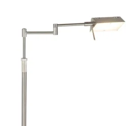 Design Stehleuchte Stahl inkl. LED mit Touch Dimmer - Notia