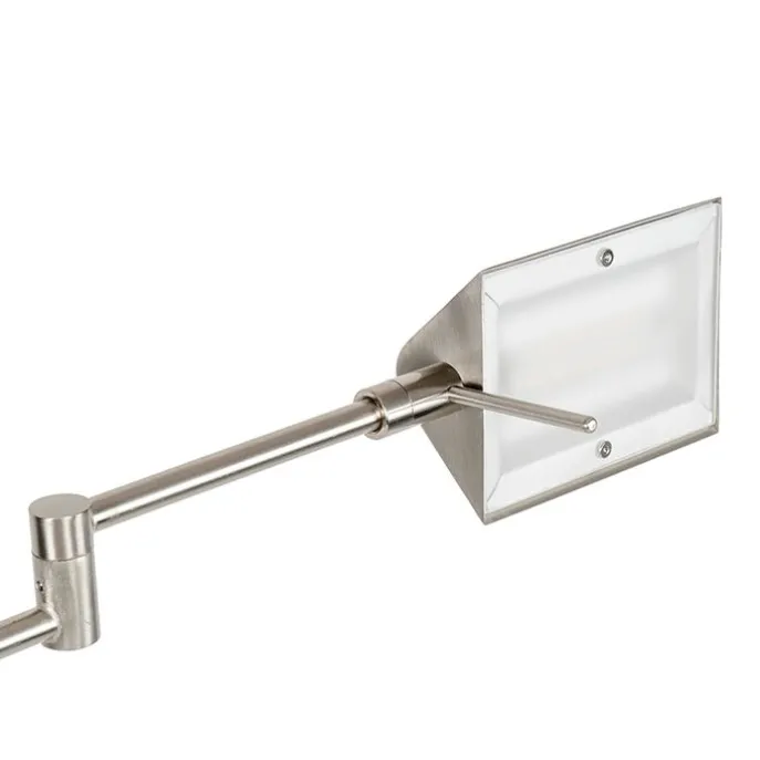 Design Stehleuchte Stahl inkl. LED mit Touch Dimmer - Notia