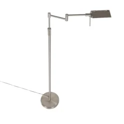 Design Stehleuchte Stahl inkl. LED mit Touch Dimmer - Notia