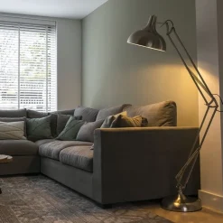 Design Stehleuchte Stahl Verstellbar - Hobby