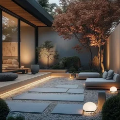 Design Tischleuchte für den Außenbereich schwarz - Jannie