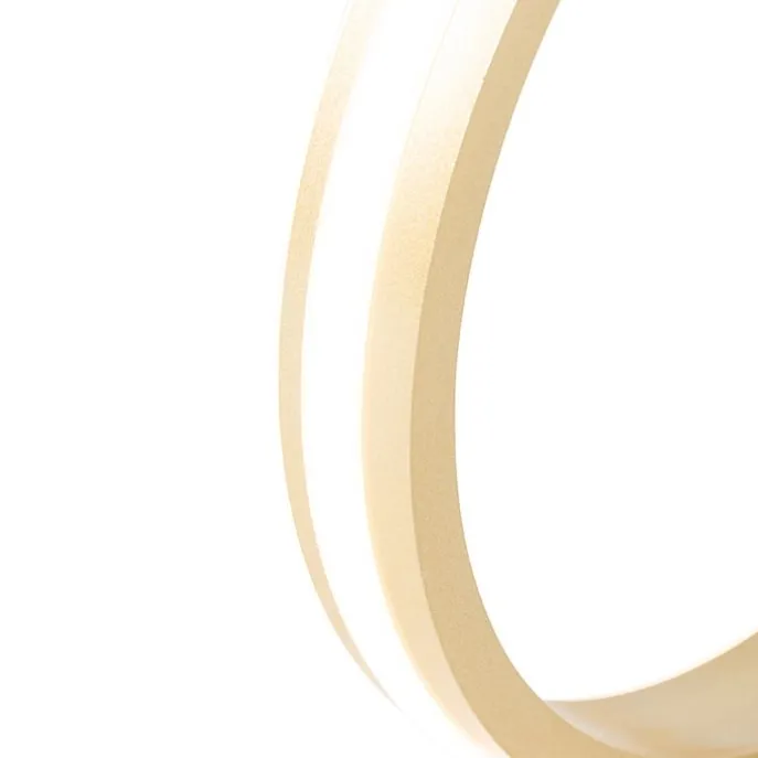 Design Tischleuchte Messing inkl. LED 3-stufig dimmbar - Navara