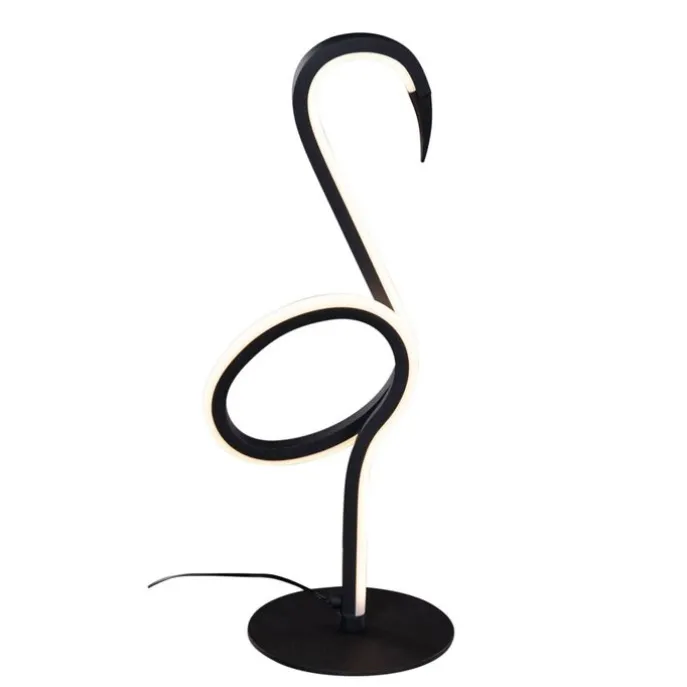 Design Tischleuchte Schwarz inkl. LED - Ingo