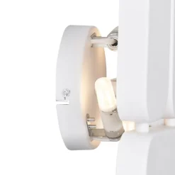 Design Wall Lamp White 3-Lights - Planes