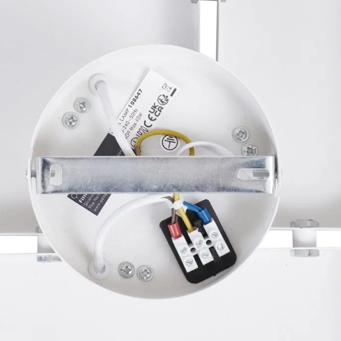 Design Wall Lamp White 3-Lights - Planes