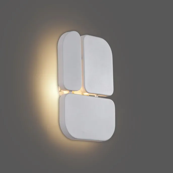 Design Wall Lamp White 3-Lights - Planes