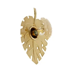 Design Wandleuchte Antik Gold - Carballo