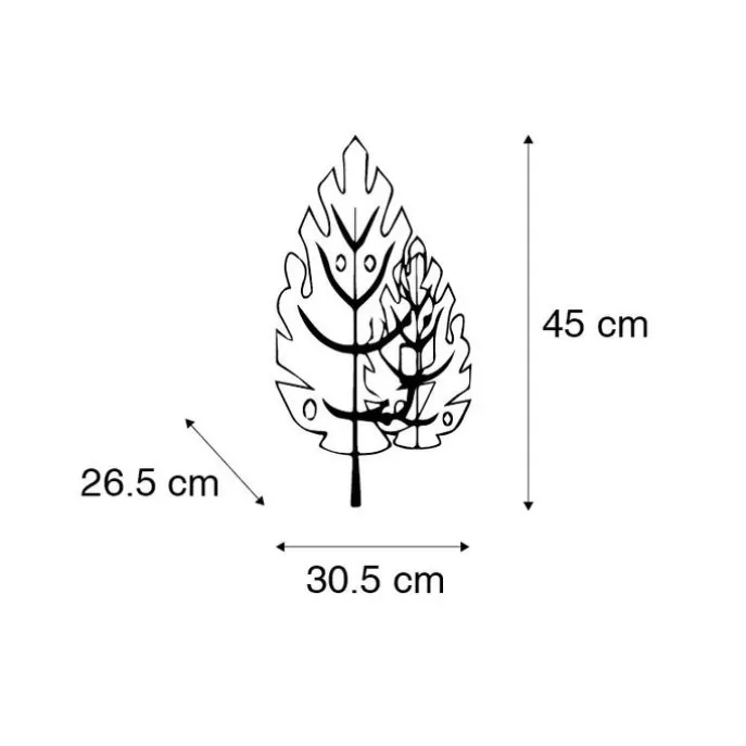 Design Wandleuchte Antik Gold - Carballo