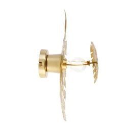 Design Wandleuchte Antik Gold - Carballo