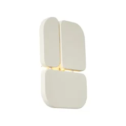 Design Wandleuchte Beige 3-flammig - Planes
