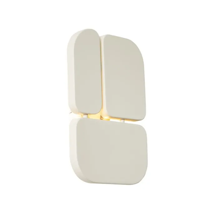 Design Wandleuchte Beige 3-flammig - Planes