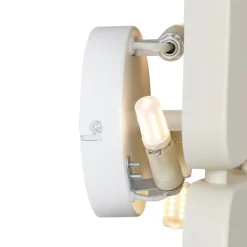 Design Wandleuchte Beige 3-flammig - Planes