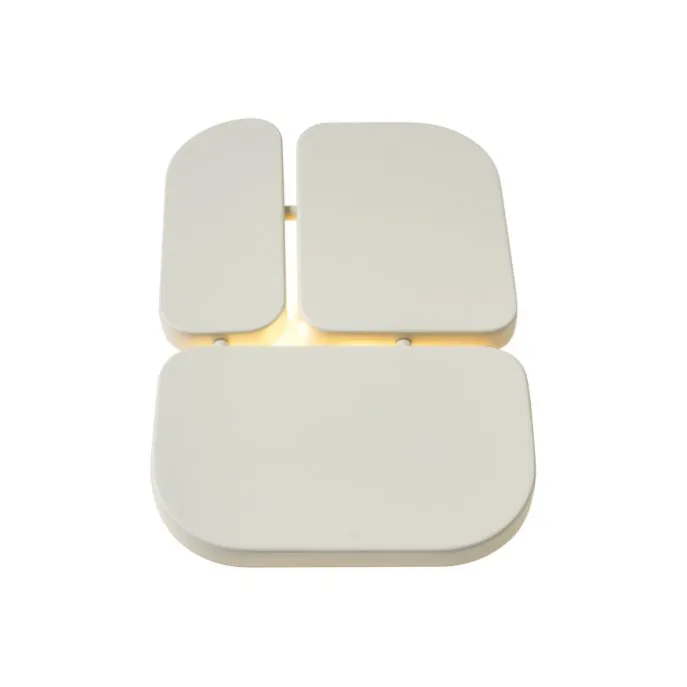 Design Wandleuchte Beige 3-flammig - Planes