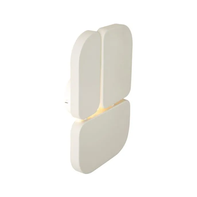 Design Wandleuchte Beige 3-flammig - Planes