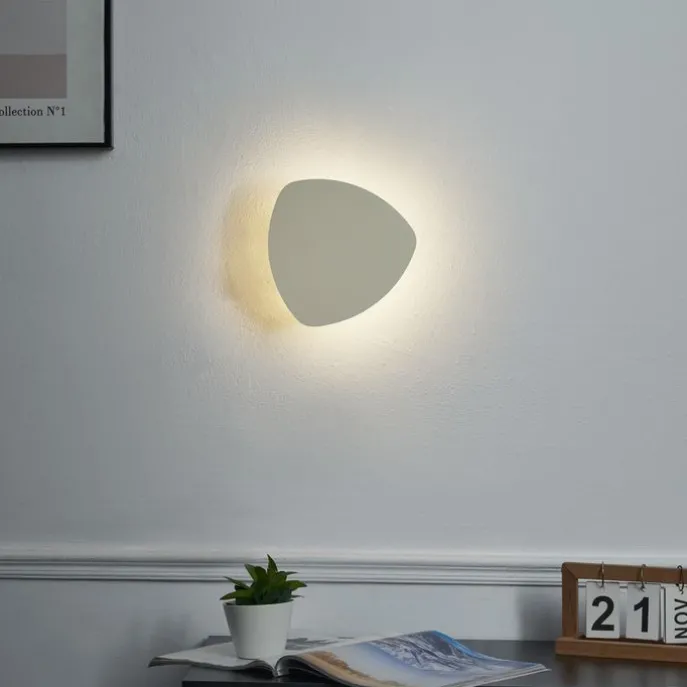 Design Wandleuchte Beige Organisch 20 cm 2-flammig - Pulley