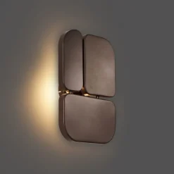 Design Wandleuchte Bronze 3-flammig - Planes