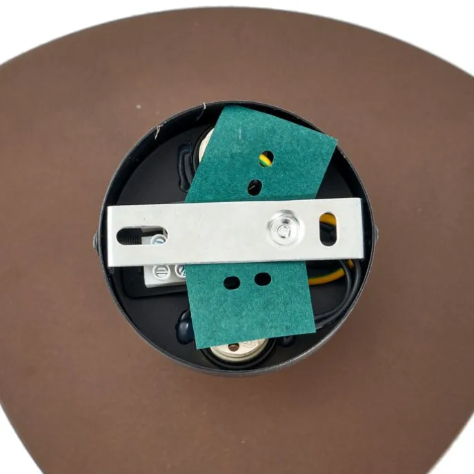 Design Wandleuchte Bronze Organisch 20 cm 2-Lichter - Pulley