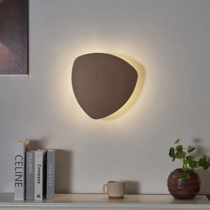 Design Wandleuchte Bronze Organisch 32cm 2-flammig - Pulley