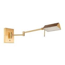 Design Wandleuchte Bronze inkl. LED dimmbar - Notia