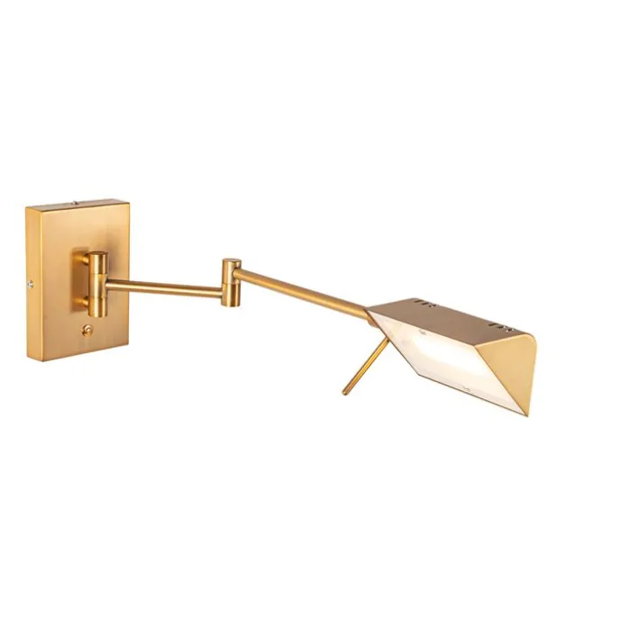 Design Wandleuchte Bronze inkl. LED dimmbar - Notia