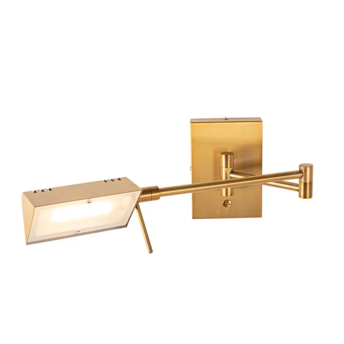 Design Wandleuchte Bronze inkl. LED dimmbar - Notia